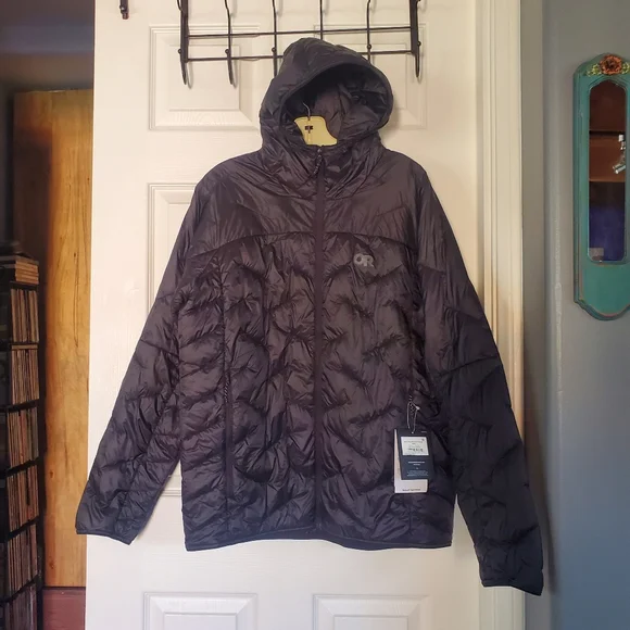 SuperStrand LT Insulated Hoodie Water Resistant Windproof Packable Quilted Large - Picture 1 of 11